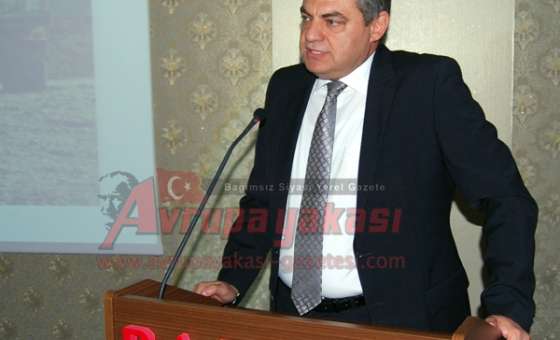 Tekirdağ Valisi Ali Yerlikaya Gazeteciler Federasyonu`nun Toplantısına Katıldı