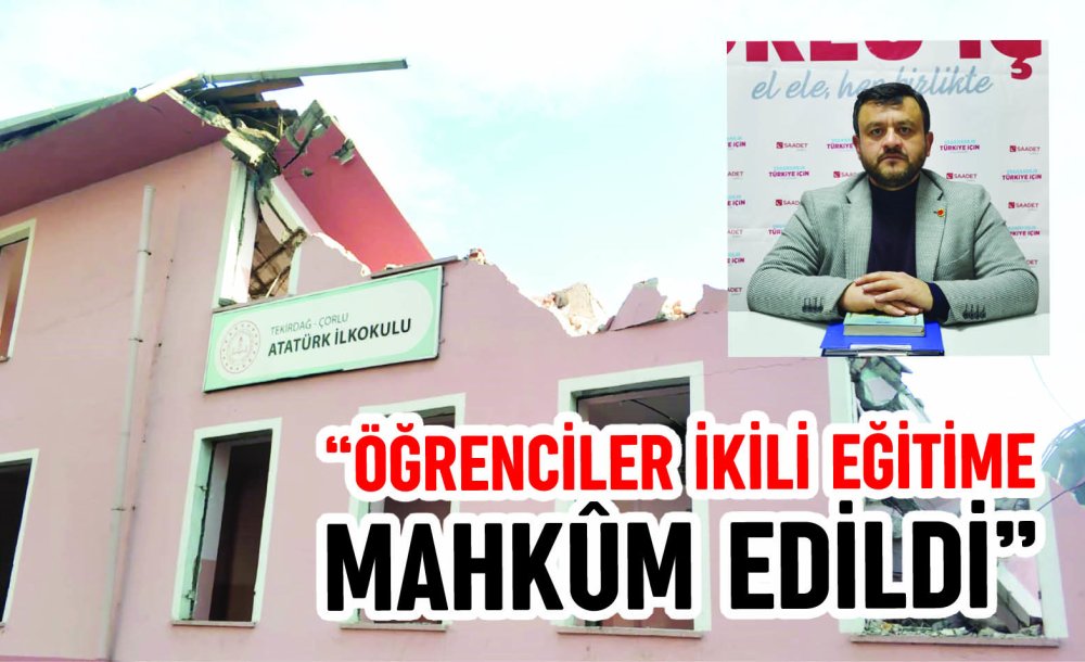 Öğrenciler İkili Eğitime Mahkûm Edildi 