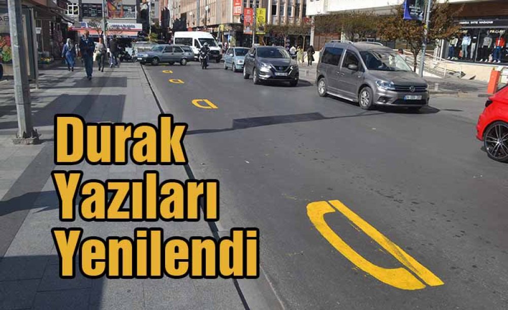 Durak Yazıları Yenilendi 