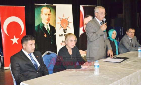 Ak Parti Çorlu İlçe Teşkilatı Ekim Ayı Danışma Meclisi Gerçekleştirildi