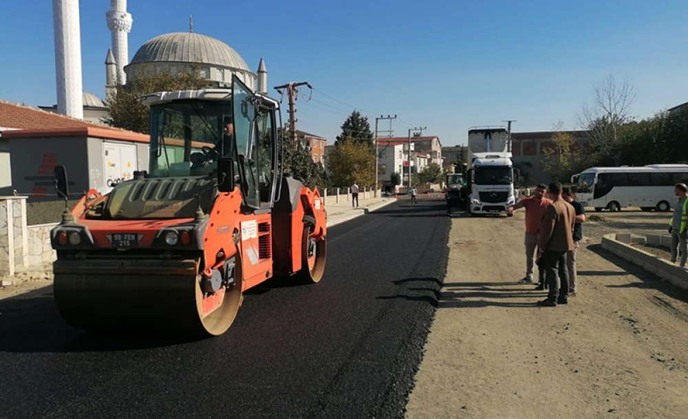 Kuzey Yolu'nda Asfalt Çalışması Başladı 