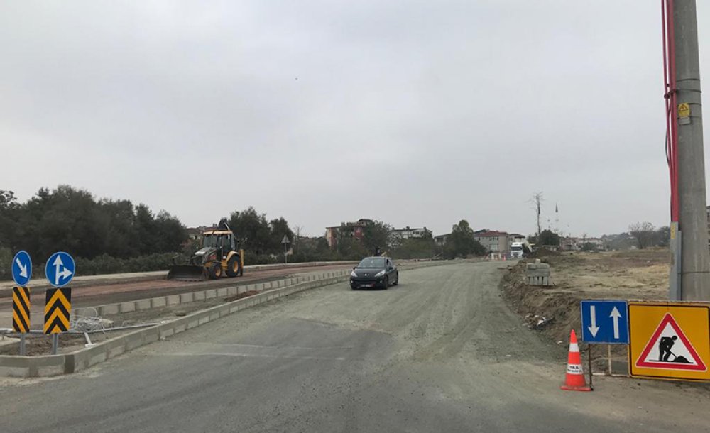 Kuzey Yolu'nda Asfalt Çalışması Başladı 