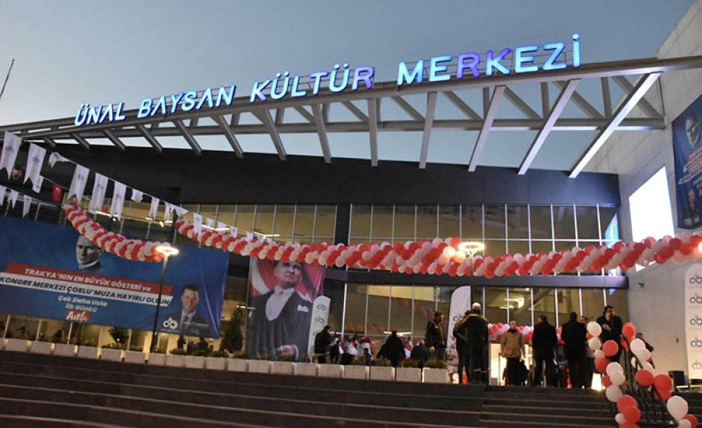 Trakya'nın En Büyük Kongre Merkezi Açıldı 