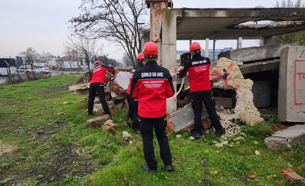 Çorlu 59 Ake Sınavı Başarıyla Tamamladı