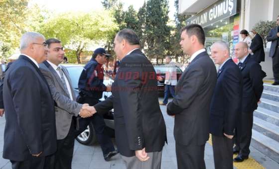Ergene Kaymakamı Kızıltoprak'tan Başkan Baysan'a Ziyaret