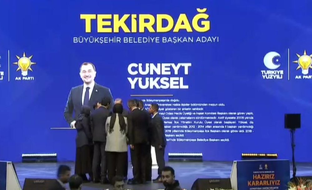 Ak Parti'nin Adayı Cüneyt Yüksel