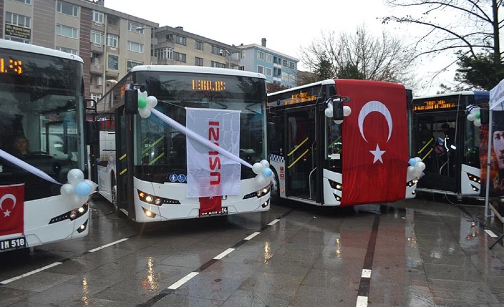 Büyükşehirden Çorlu'ya 10 Otobüs