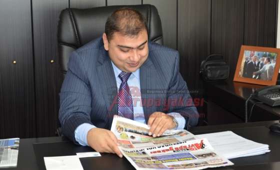 Avrupa Yakası Gazetesi`nden Kaymakam Kızıltoprak`a Ziyaret