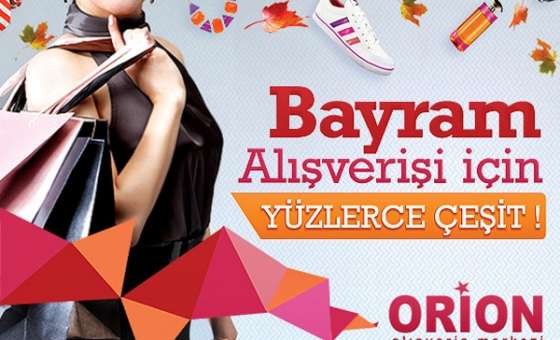 Orion Bayram Alışverişleri Için 23:00`e Kadar Açık