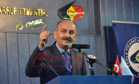 Bakanlar Yazıcı Ve Müezzinoğlu Çorlu`da   “Biz Sizin Hizmetkarınızız”