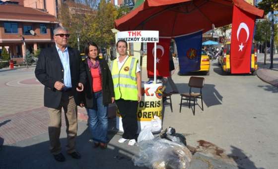 Çerkezköy'de Kurban Derileri Makbuz Karşılığında Toplandı