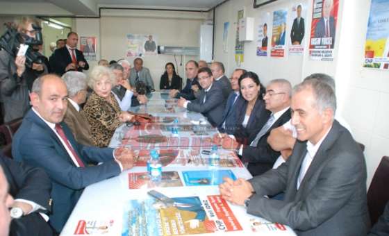 Ergene`de Siyasi Partiler Bayramlaştı