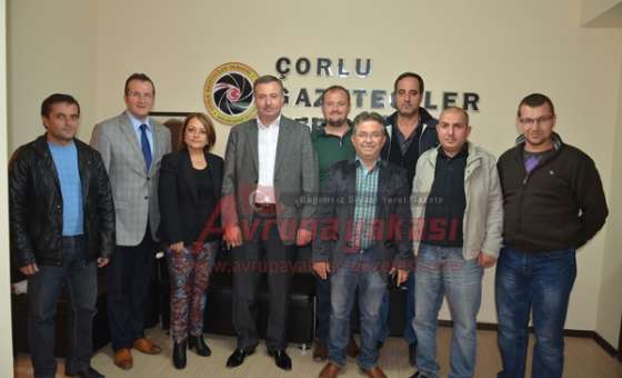 Teksif'ten Çorlu Gazeteciler Derneği'ne Ziyaret