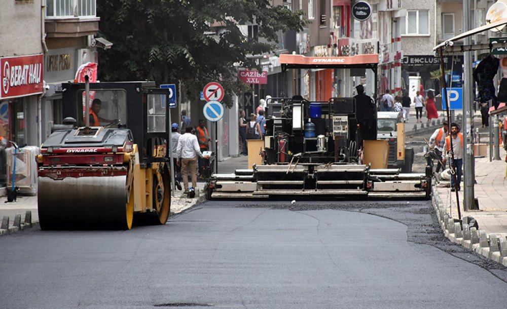 Asfalt Serim Çalışmaları Devam Ediyor