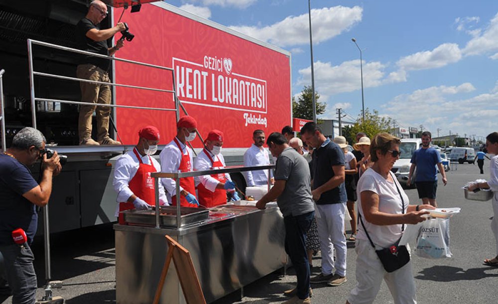 Gezici Kent Lokantasında İlk Durak Çorlu