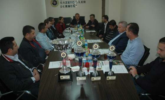 “1. Gazeteciler Kupası” Kura Çekimi Yapıldı