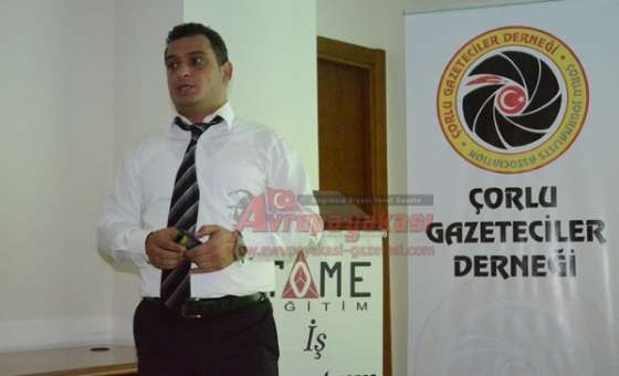 Çorlu Gazeteciler Derneği Üyelerine İş Sağlığı Ve Güvenliği Eğitimi