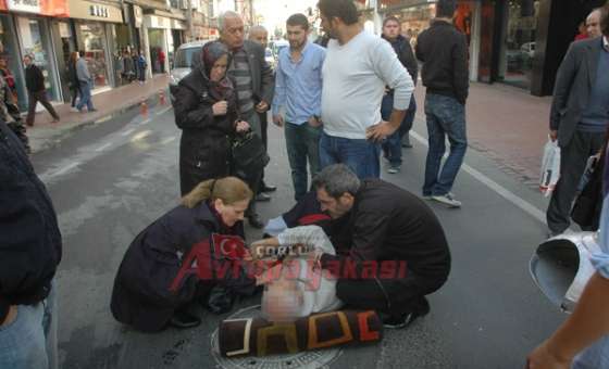 Çorlu`da Kaza 1 Yaralı