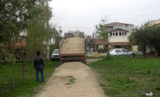 Yol Yapım Çalışmaları Tam Gaz