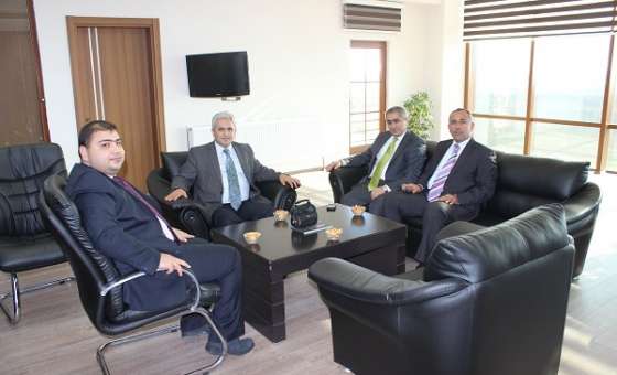 Kaymakamlardan Ergene Kaymakamı Kızıltoprak`a Ziyaret
