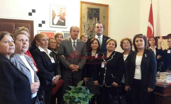 Chp`li Kadınlardan Ankara Çıkarması