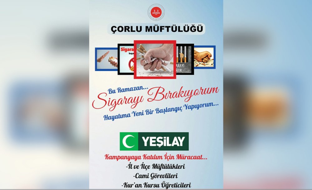 Ramazan Ayında Sigarayı Bırakma Kampanyası 