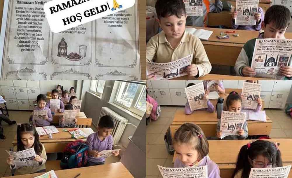 Ramazan Coşkusu Okullara Yansıdı 