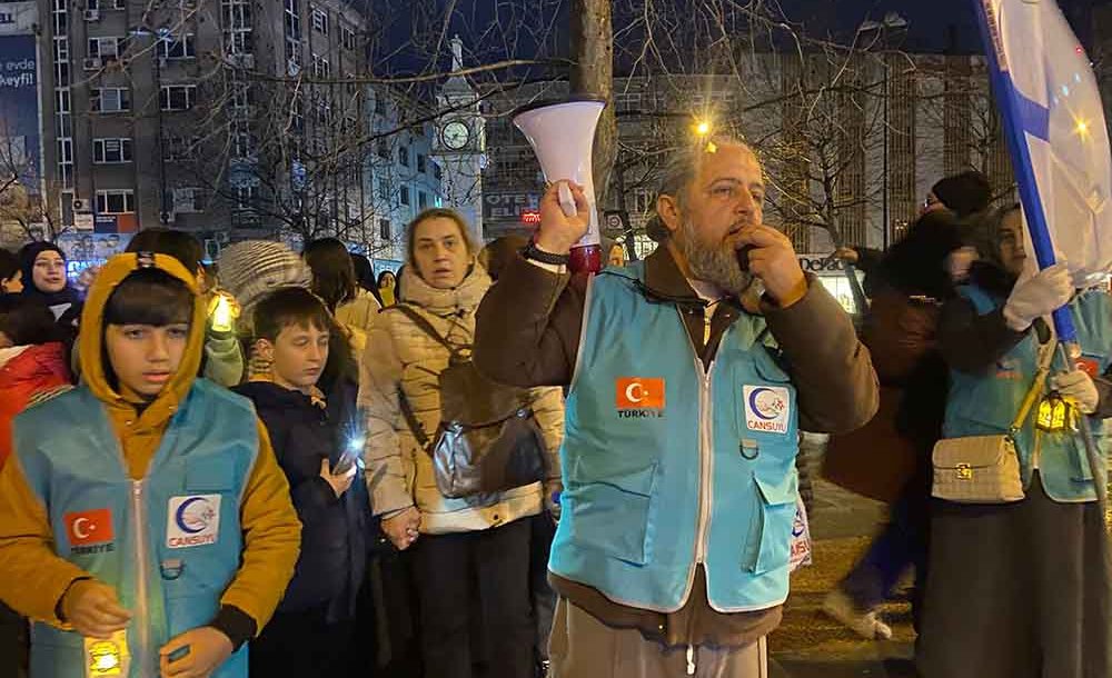 Ramazan Öncesi Fener Alayı Yürüyüşü Düzenlendi 