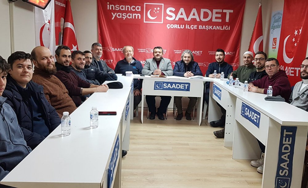 Saadet Partisi Kongreye Hazırlanıyor 