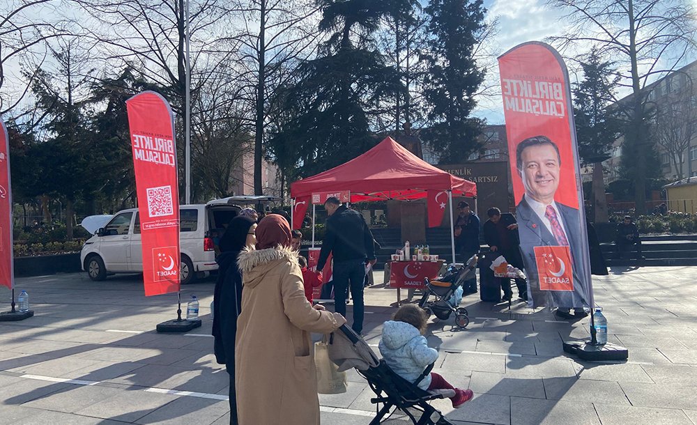 Saadet Partisi Meydanlara Çıktı 