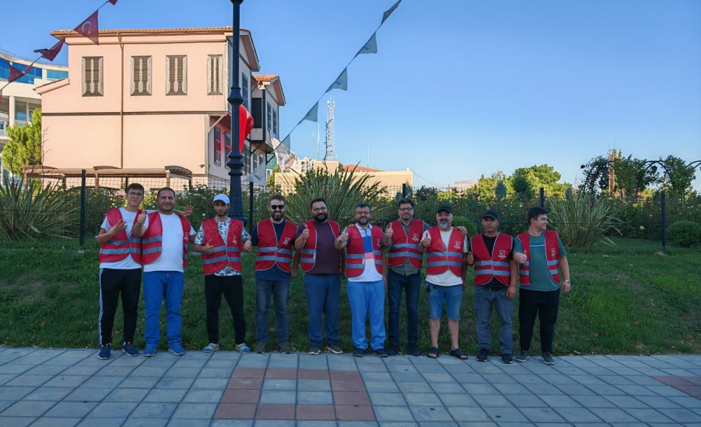 Saadet Partisi Saha Çalışması Yaptı 