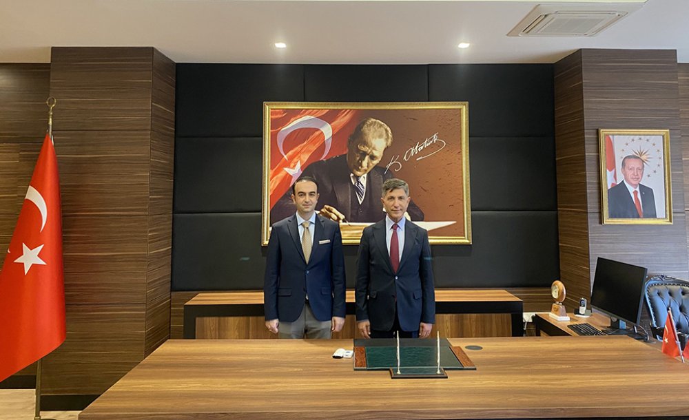 Sağlık Müdüründen Kaymakam Erten'e Ziyaret