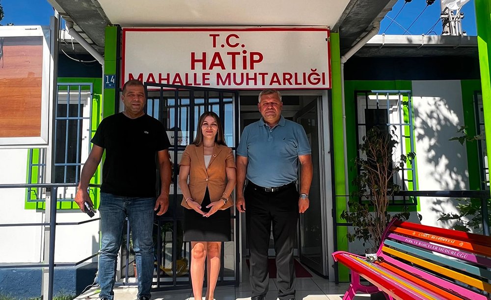 Şahpaz'dan Hati̇p Mahallesi̇ne Zi̇yaret 