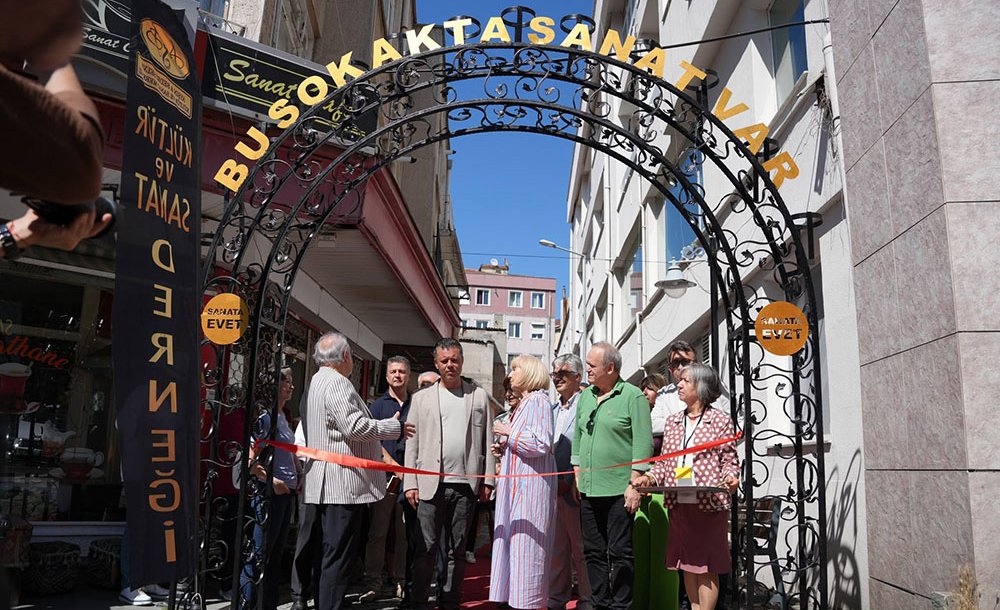 Sanat Sokağı Yıllar Sonra Tekrar Açıldı 