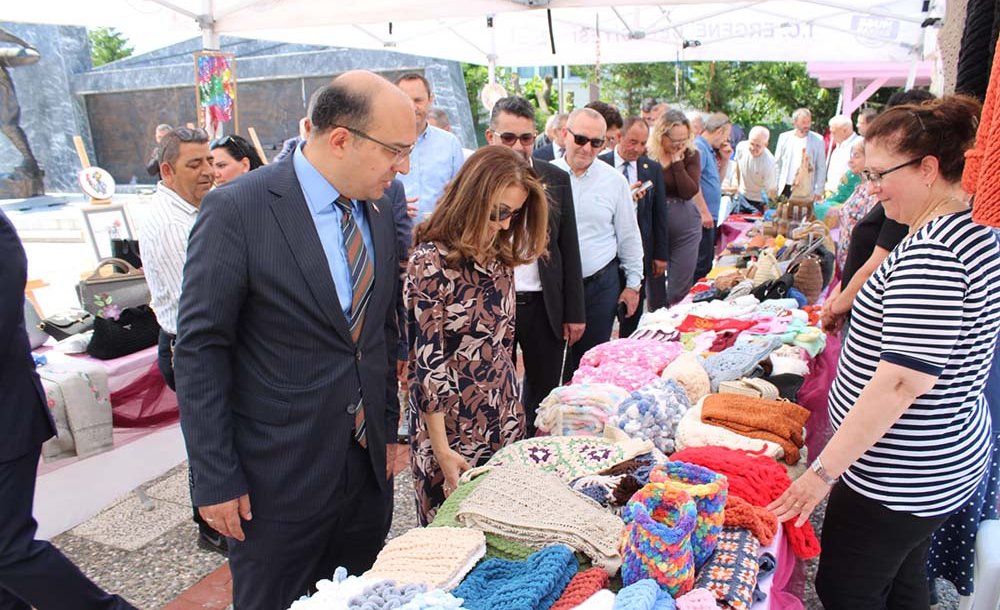 "Sanata Dokunan Hayatlar" Sergisi Ergene'de Büyük İlgi Gördü
