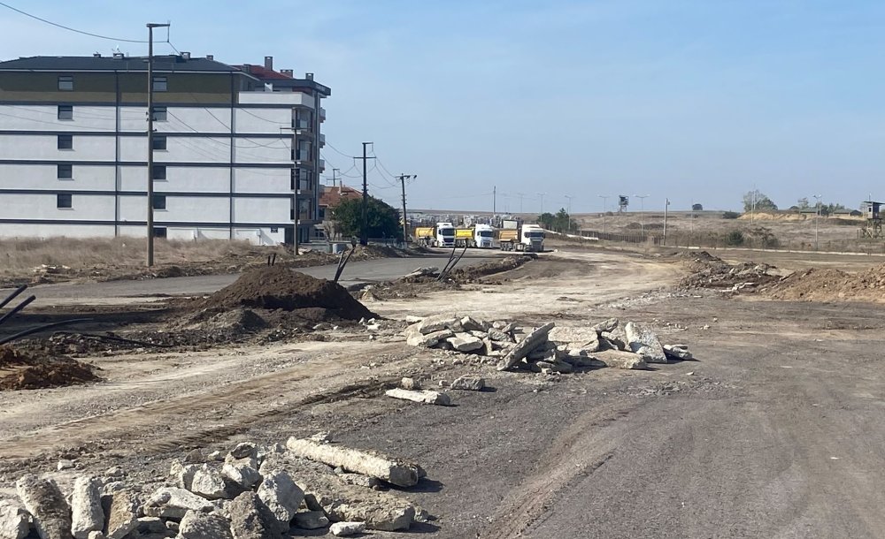 Sarılar Yolu'nda Hummalı Çalışma