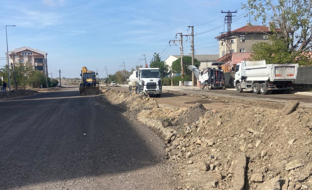 Sarılar Yolu'nda Hummalı Çalışma