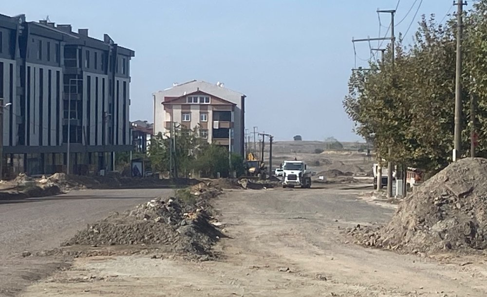 Sarılar Yolu'nda Hummalı Çalışma