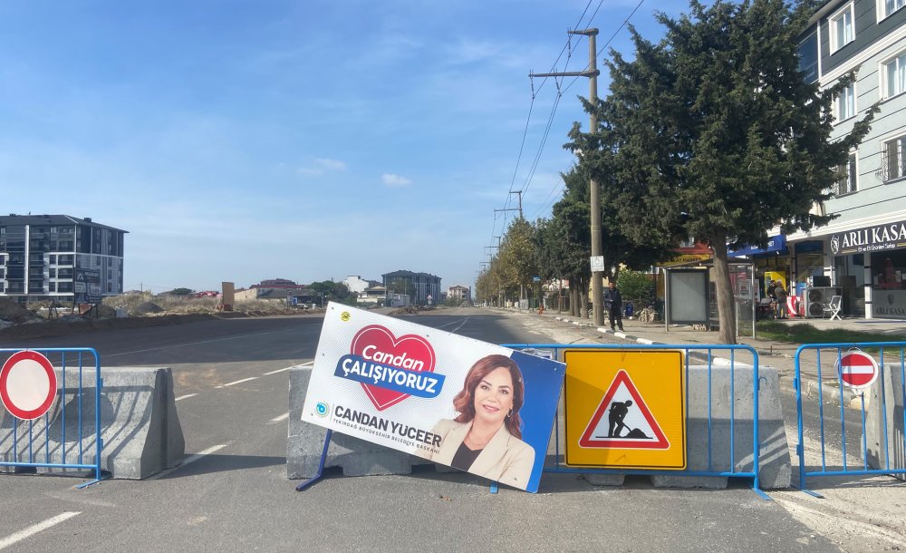 Sarılar Yolu'nda Hummalı Çalışma