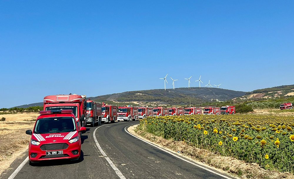 Şarköy'deki Yangın Kontrol Altına Alındı 