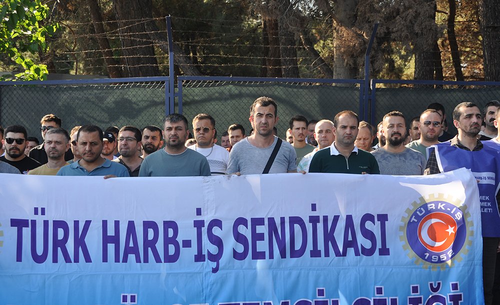 Savunma Sanayi İşçileri Hakkını İstiyor 