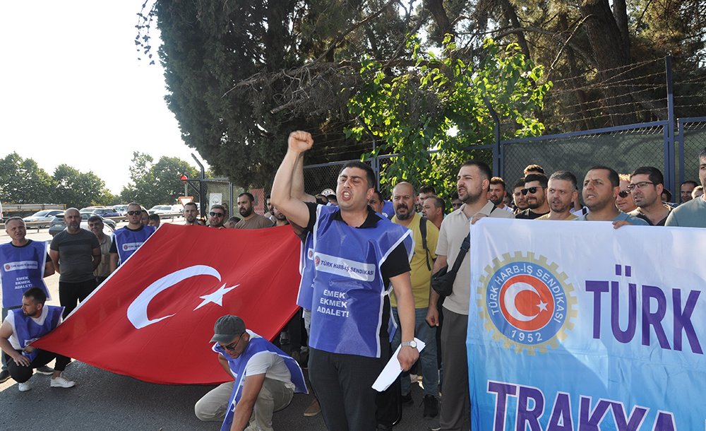 Savunma Sanayi İşçileri Hakkını İstiyor 