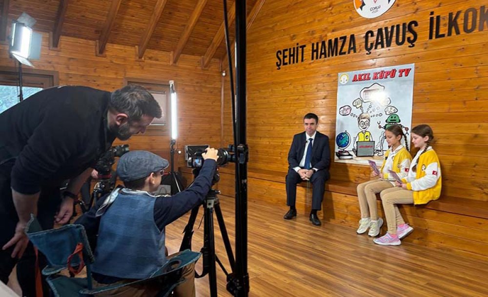 Şehit Hamza Çavuş İlkokulu'ndan Örnek Proje