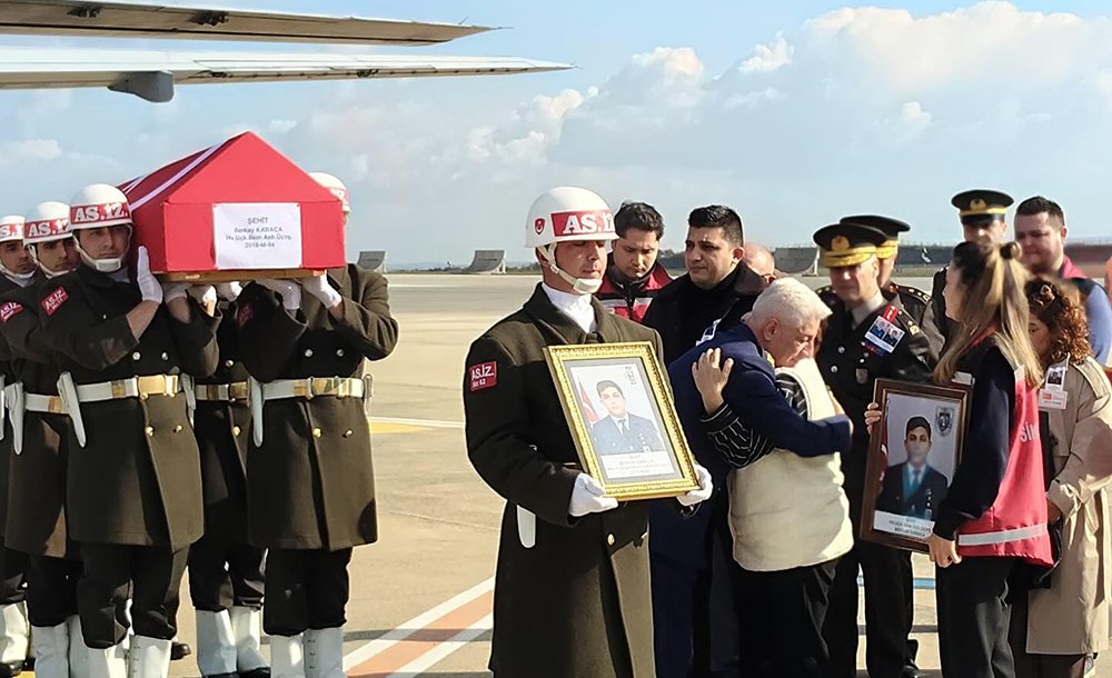 Şehitlerimiz Çorlu'da Düzenlenen Törenle Uğurlandı