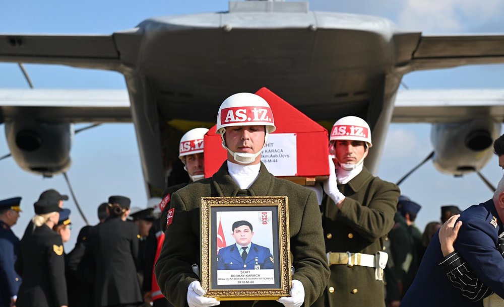 Şehitlerimiz Çorlu'da Düzenlenen Törenle Uğurlandı