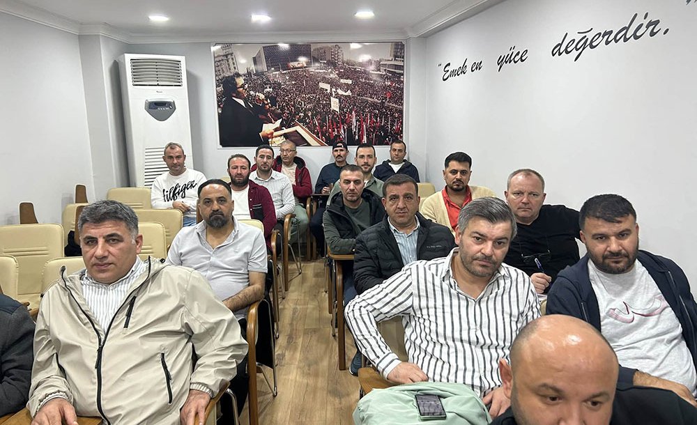 Sendika Temsilciler Kurulu Toplantı Yaptı 