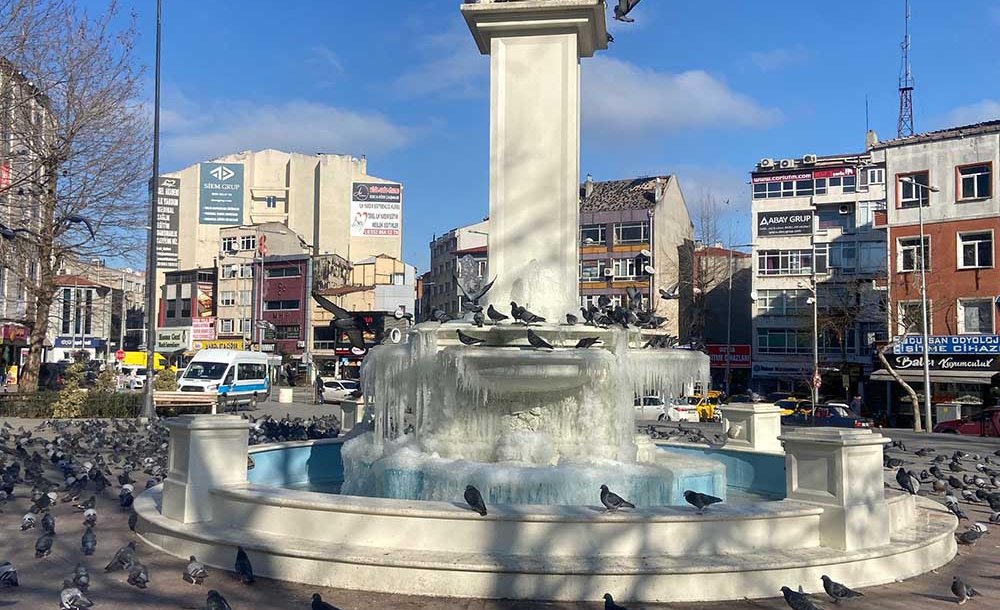 Soğuk Hava Çorlu'da Etkili Oldu 