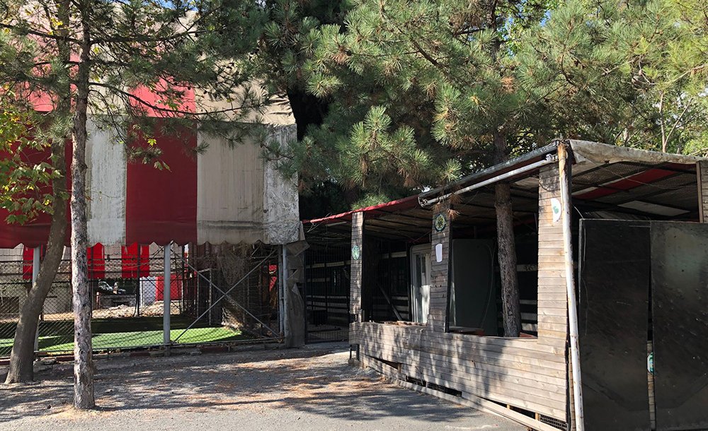 Spor Tesisine Yakışmayan Görüntü 