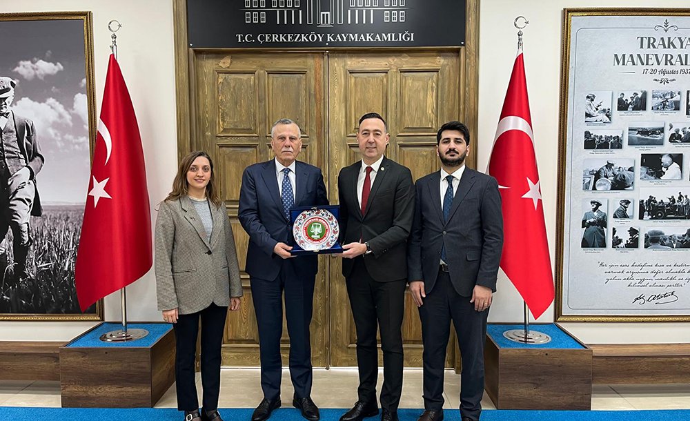 Tekirdağ Barosu'ndan Kaymakam Günlü'ye Ziyaret