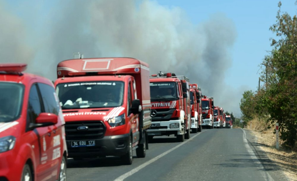 Tekirdağ'ın Ciğerleri Küle Döndü 